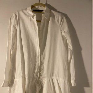 Zara White Dress